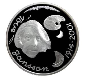 10 евро 2004 года Финляндия — 90 лет со дня рождения Туве Янссон — Фото №1