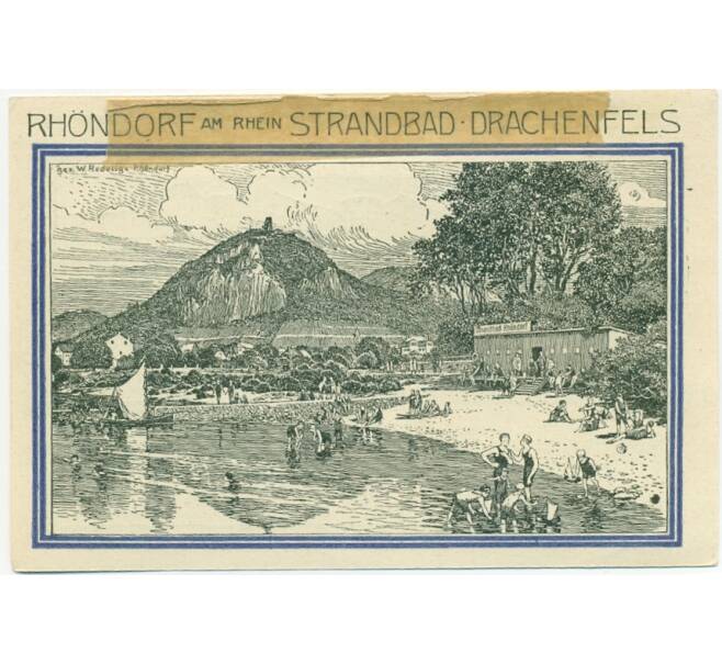 Банкнота 50 пфеннигов 1921 года Германия — Бад-Хоннеф (Нотгельд) (Артикул: K10-12485) — Фото №1