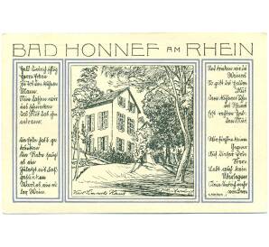 99 пфеннигов 1921 года Германия — Бад-Хоннеф (Нотгельд)