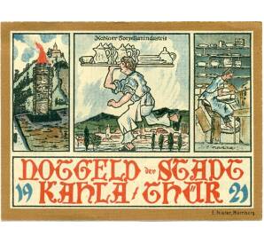 25 пфеннигов 1921 года Германия — Кала (Нотгельд)