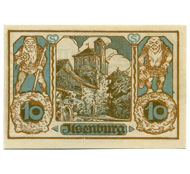 Банкнота 10 пфеннигов 1921 года Германия — Ильзенбург (Нотгельд) (Артикул: K10-12526) — Фото №2
