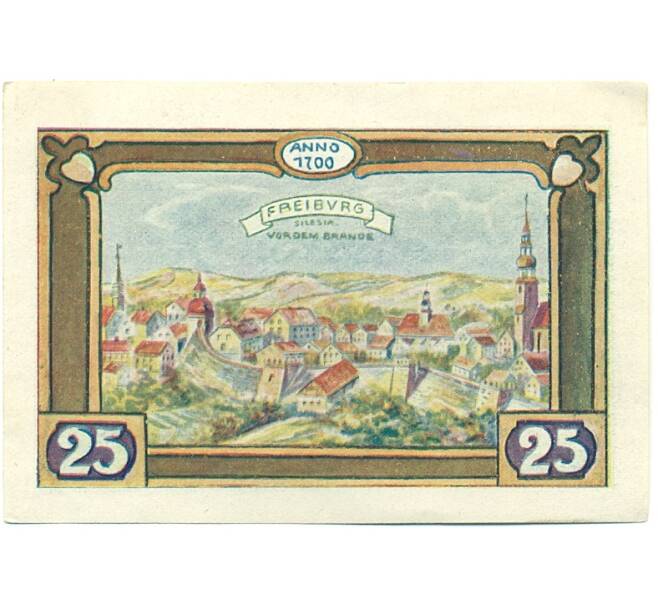 Банкнота 25 пфеннигов 1921 года Германия — Фрайбург (Нотгельд) (Артикул: K10-12542) — Фото №2