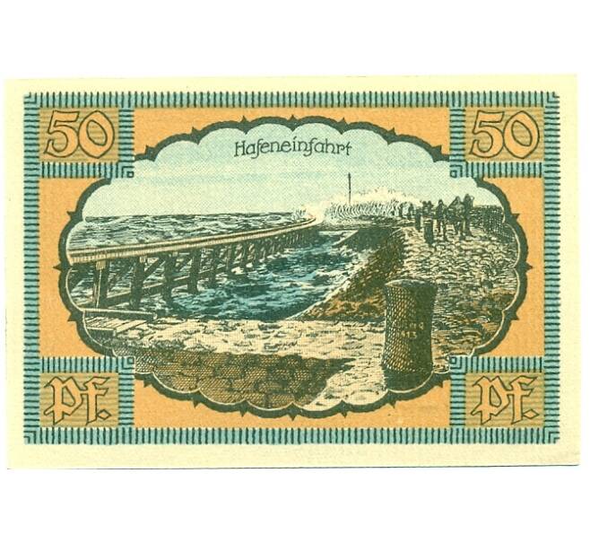 Банкнота 50 пфеннигов 1921 года Германия — Колобжег (Нотгельд) (Артикул: K10-12544) — Фото №2