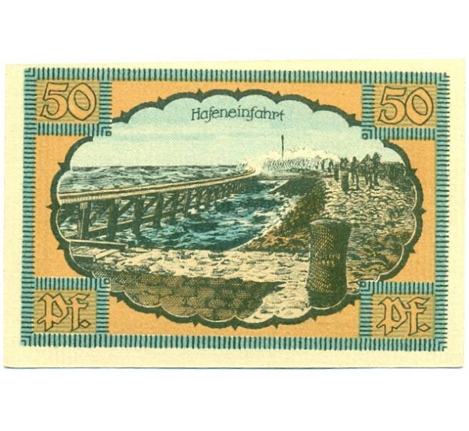 Банкнота 50 пфеннигов 1921 года Германия — Колобжег (Нотгельд) (Артикул: K10-12545) — Фото №2