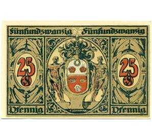 25 пфеннигов 1921 года Германия — Кронах (Нотгельд)