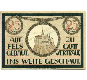 25 пфеннигов 1921 года Германия — Лауэнштайн (Нотгельд) — Фото №1
