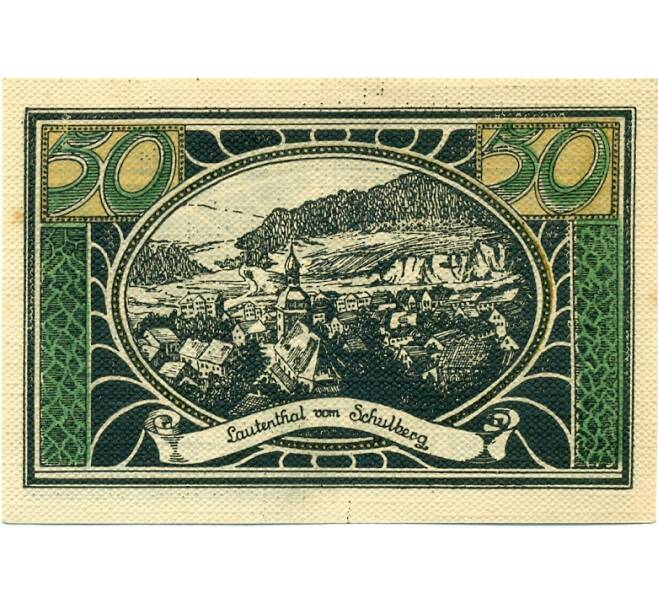 Банкнота 50 пфеннигов 1921 года Германия — Лаутенталь (Нотгельд) (Артикул: K10-12579) — Фото №2