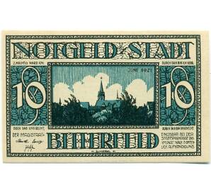 10 пфеннигов 1921 года Германия — Биттерфельд (Нотгельд) — Фото №1