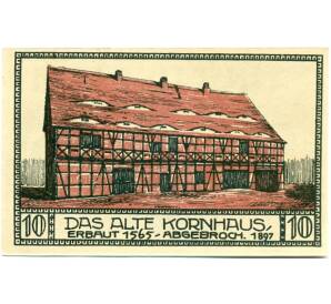 10 пфеннигов 1921 года Германия — Биттерфельд (Нотгельд) — Фото №2