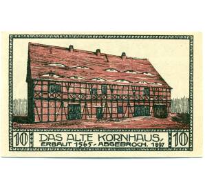 10 пфеннигов 1921 года Германия — Биттерфельд (Нотгельд) — Фото №2