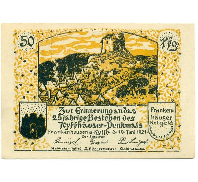 Банкнота 50 пфеннигов 1921 года Германия — Франкенхаузен (Нотгельд) (Артикул: K10-12600) — Фото №1