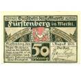 Банкнота 50 пфеннигов 1921 года Германия — Фюрстенберг (Нотгельд) (Артикул: K10-12606) — Фото №1