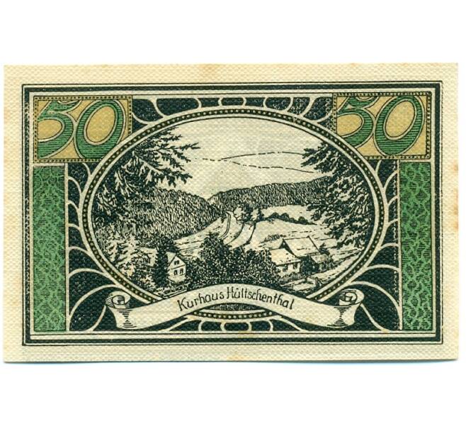 Банкнота 50 пфеннигов 1921 года Германия — Лаутенталь (Нотгельд) (Артикул: K10-12609) — Фото №2