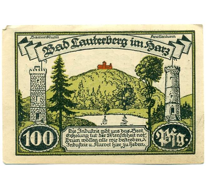 Банкнота 100 пфеннигов 1921 года Германия — Бад-Лаутерберг (Нотгельд) (Артикул: K10-12612) — Фото №1
