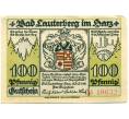Банкнота 100 пфеннигов 1921 года Германия — Бад-Лаутерберг (Нотгельд) (Артикул: K10-12612) — Фото №2