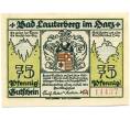 Банкнота 75 пфеннигов 1921 года Германия — Бад-Лаутерберг (Нотгельд) (Артикул: K10-12613) — Фото №2