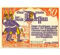 Банкнота 50 пфеннигов 1921 года Германия — Дессау (Нотгельд) (Артикул: K10-12619) — Фото №1