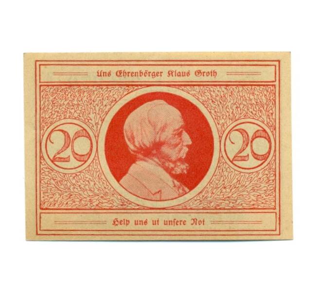 Банкнота 20 пфеннигов 1921 года Германия — Хайде (Нотгельд) (Артикул: K10-12632) — Фото №1