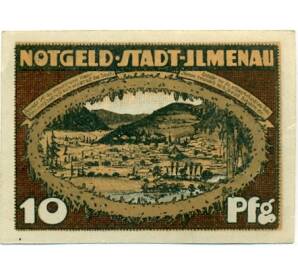 10 пфеннигов 1921 года Германия — Ильменау (Нотгельд) — Фото №1