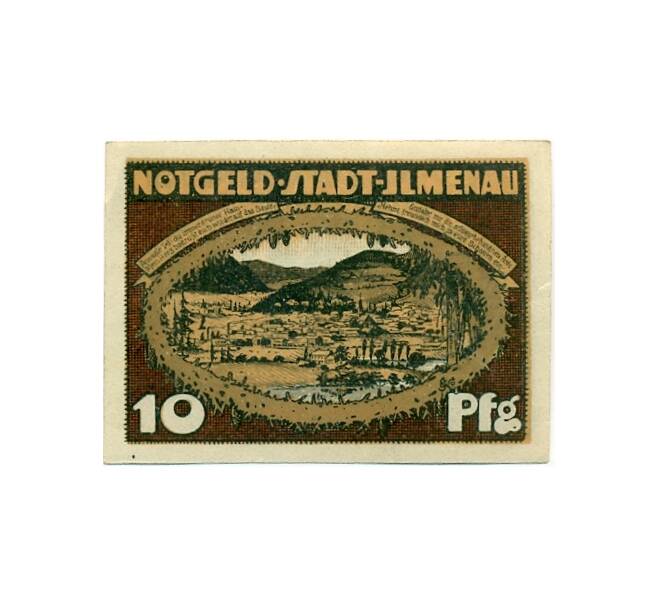 Банкнота 10 пфеннигов 1921 года Германия — Ильменау (Нотгельд) (Артикул: K10-12642) — Фото №1