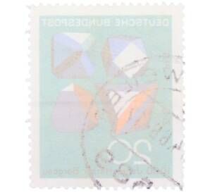 Почтовая марка 20 пфеннигов 1968 года Западная Германия (ФРГ) «1000-летие горнодобывающей промышленности в регионе Гарц» — Фото №2
