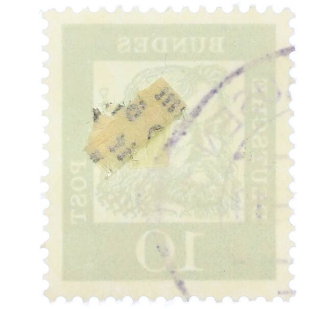 Почтовая марка 10 пфеннигов 1961 года Западная Германия (ФРГ) «Выдающиеся немцы — Альбрехт Дюрер» (Артикул: T11-36495) — Фото №2