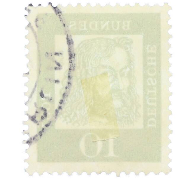 Почтовая марка 10 пфеннигов 1961 года Западная Германия (ФРГ) «Выдающиеся немцы — Альбрехт Дюрер» (Артикул: T11-36517) — Фото №2