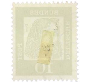 Почтовая марка 10 пфеннигов 1961 года Западная Германия (ФРГ) «Выдающиеся немцы — Альбрехт Дюрер» — Фото №2