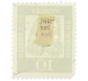 Почтовая марка 10 пфеннигов 1961 года Западная Германия (ФРГ) «Выдающиеся немцы — Альбрехт Дюрер» — Фото №2