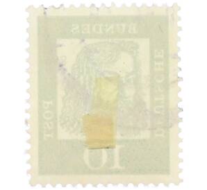 Почтовая марка 10 пфеннигов 1961 года Западная Германия (ФРГ) «Выдающиеся немцы — Альбрехт Дюрер»