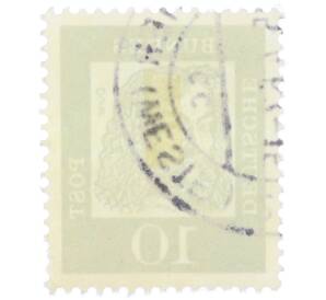Почтовая марка 10 пфеннигов 1961 года Западная Германия (ФРГ) «Выдающиеся немцы — Альбрехт Дюрер»
