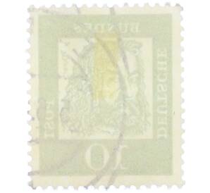 Почтовая марка 10 пфеннигов 1961 года Западная Германия (ФРГ) «Выдающиеся немцы — Альбрехт Дюрер»