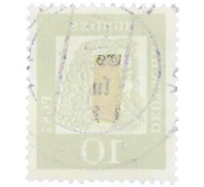 Почтовая марка 10 пфеннигов 1961 года Западная Германия (ФРГ) «Выдающиеся немцы — Альбрехт Дюрер»