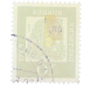 Почтовая марка 10 пфеннигов 1961 года Западная Германия (ФРГ) «Выдающиеся немцы — Альбрехт Дюрер»