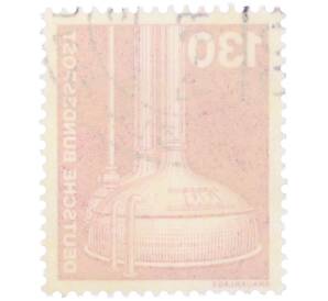 Почтовая марка 130 пфеннигов 1982 года Западная Германия (ФРГ) «Пивоварение»