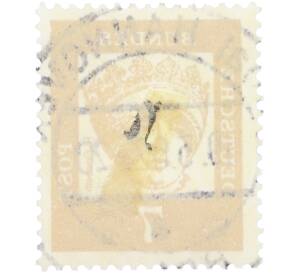 Почтовая марка 7 пфеннигов 1961 года Западная Германия (ФРГ) «Выдающиеся немцы — Елизавета Венгерская»