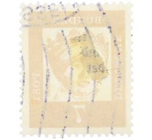 Почтовая марка 7 пфеннигов 1961 года Западная Германия (ФРГ) «Выдающиеся немцы — Елизавета Венгерская»