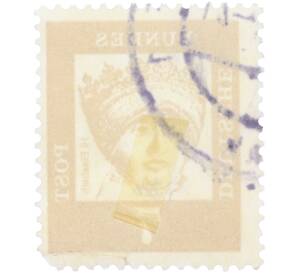 Почтовая марка 7 пфеннигов 1961 года Западная Германия (ФРГ) «Выдающиеся немцы — Елизавета Венгерская»