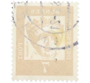 Почтовая марка 7 пфеннигов 1961 года Западная Германия (ФРГ) «Выдающиеся немцы — Елизавета Венгерская»