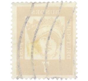 Почтовая марка 7 пфеннигов 1961 года Западная Германия (ФРГ) «Выдающиеся немцы — Елизавета Венгерская»