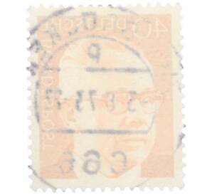 Почтовая марка 40 пфеннигов 1971 года Западная Германия (ФРГ) «Президент Густав Хайнеман» — Фото №2