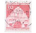 Почтовая марка 30 пфеннигов 1966 года Западная Германия (ФРГ) «Северные ворота в Фленсбурге» (Артикул: T11-36733) — Фото №1