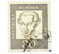 Почтовая марка 30 пфеннигов 1961 года Западная Германия (ФРГ) «Выдающиеся немцы — Иммануил Кант» (Артикул: T11-36745) — Фото №1