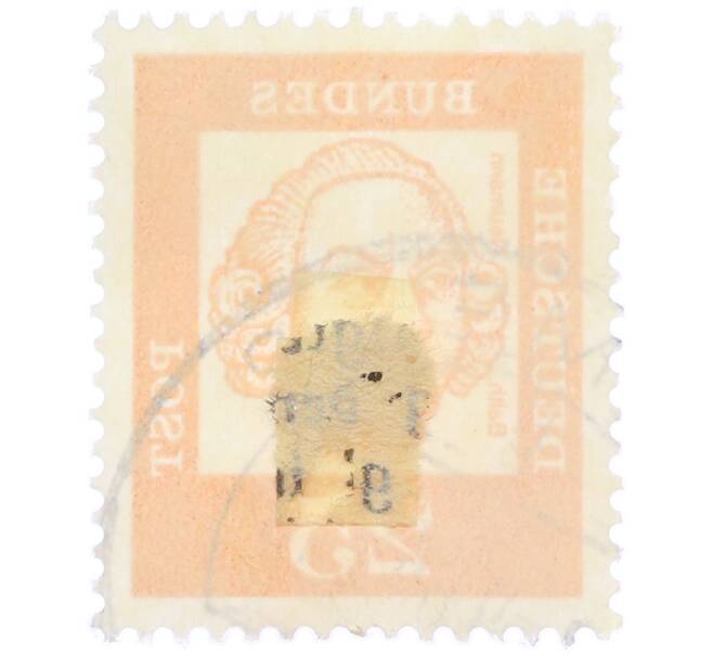 Почтовая марка 25 пфеннигов 1961 года Западная Германия (ФРГ) «Выдающиеся немцы — Иоганн Бальтазар Нейман» (Артикул: T11-36750) — Фото №2