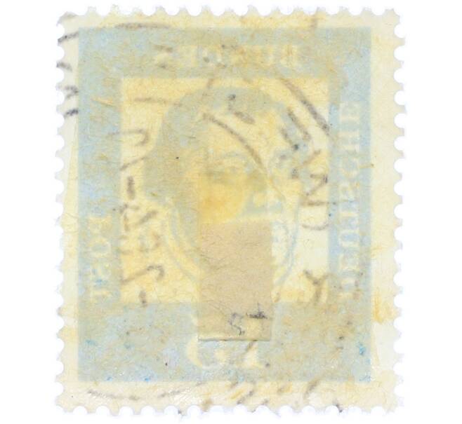 Почтовая марка 15 пфеннигов 1961 года Западная Германия (ФРГ) «Выдающиеся немцы — Мартин Лютер» (Артикул: T11-36791) — Фото №2