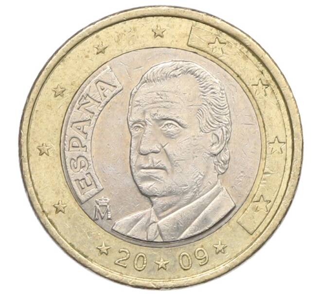 Монета 1 евро 2009 года Испания (Артикул: K12-76937) — Фото №1