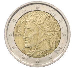 2 евро 2002 года Италия — Фото №2