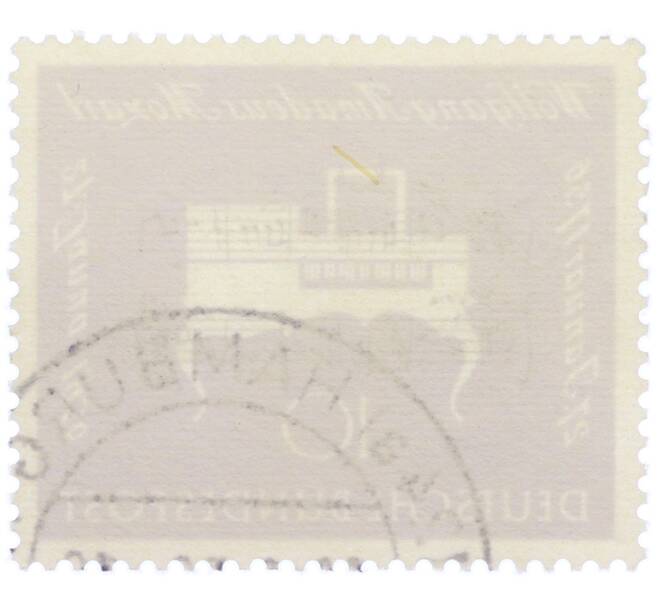 Почтовая марка 10 пфеннигов 1956 года Западная Германия (ФРГ) «200-летие со дня рождения Вольфганга Амадея Моцарта» (Артикул: T11-36910) — Фото №2