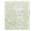 Почтовая марка 10 пфеннигов 1958 года Западная Германия (ФРГ) «Европейская конференция администраций почтовых служб и служб связи CEPT — Голубь мира» (Артикул: T11-36932) — Фото №2