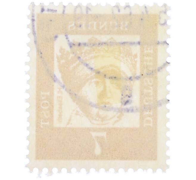Почтовая марка 7 пфеннигов 1961 года Западная Германия (ФРГ) «Выдающиеся немцы — Елизавета Венгерская» (Артикул: T11-36995) — Фото №2